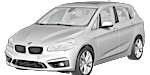 BMW F45 U3822 Fault Code